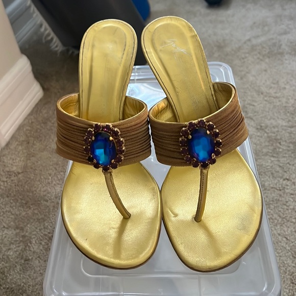 Giuseppe Zanotti gold heal - Picture 1 of 7